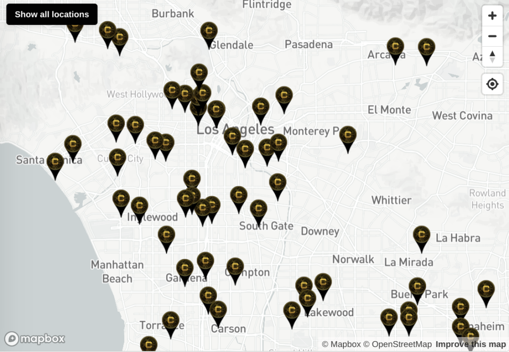 Bitcoin ATM Los Angeles Locations